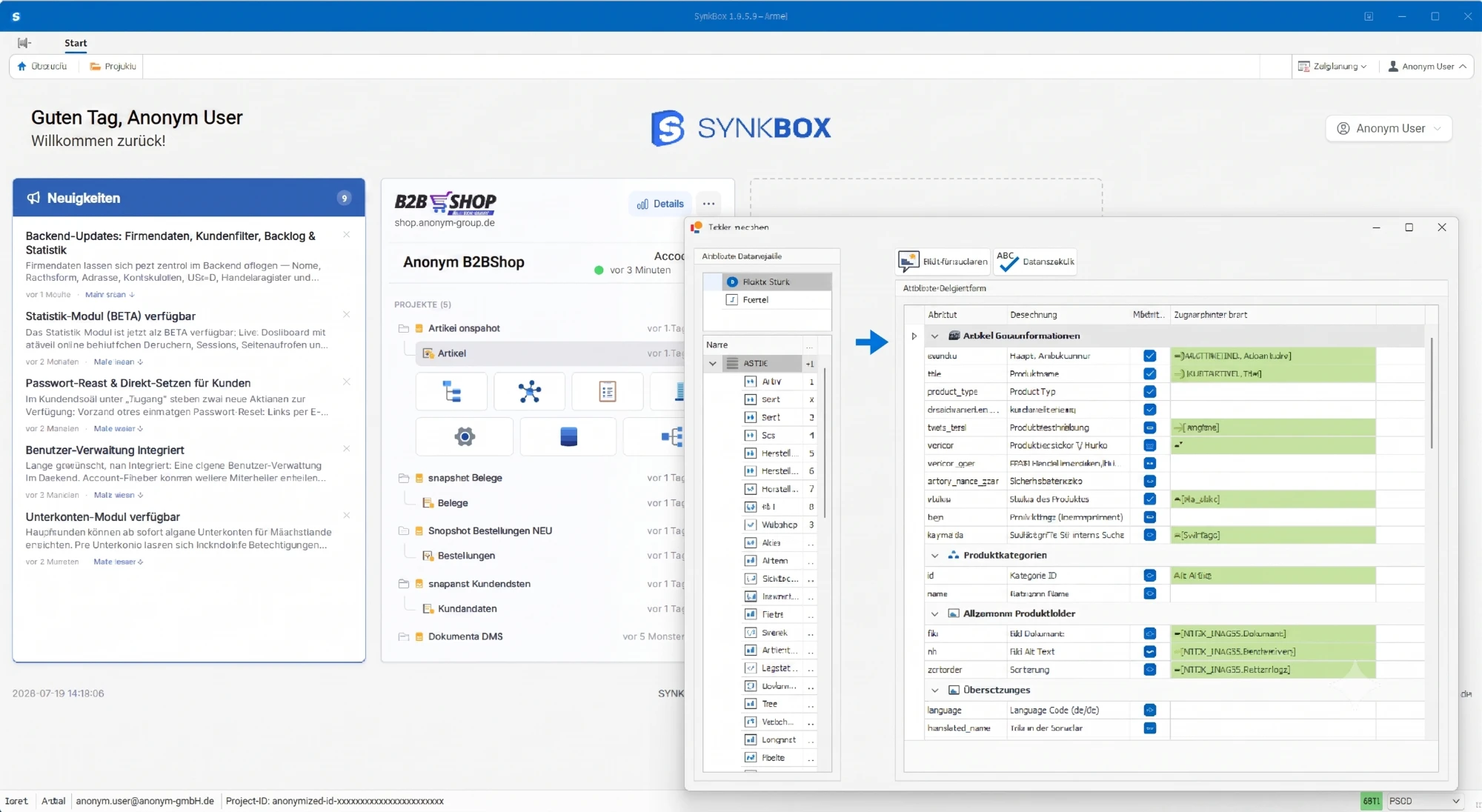 SYNKBOX Desktop-Client
